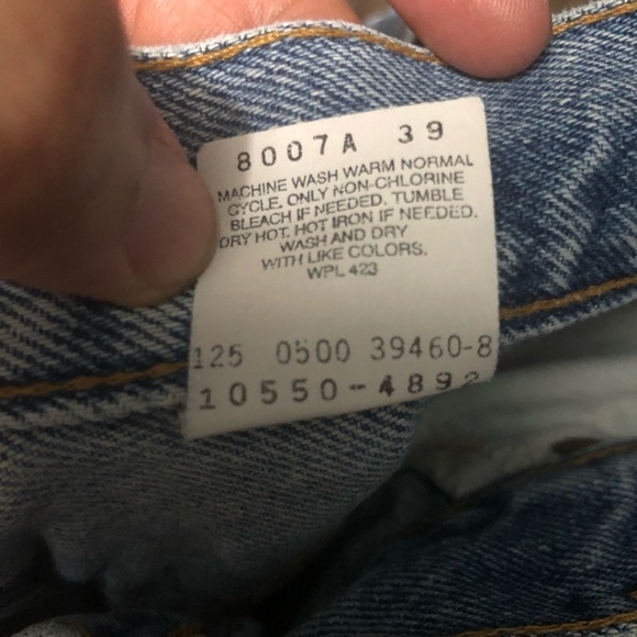 Vintage Levi's 550 Jeans Women's 13 Relaxed Fit Tapered Leg Baggy High Rise - Picture 3 of 6